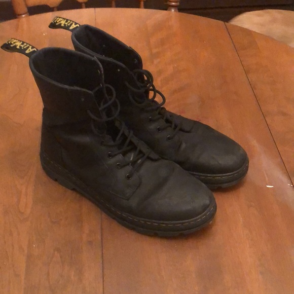 Combs Leather Casual Boots Dr. Martens - Picture 2 of 6